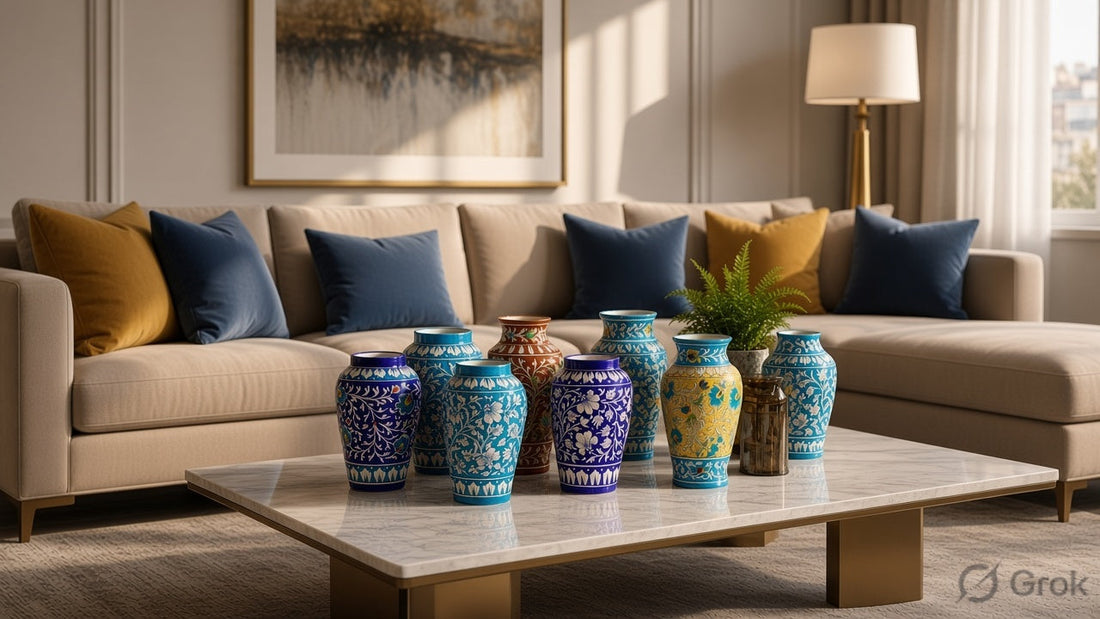 Journey of Blue Pottery