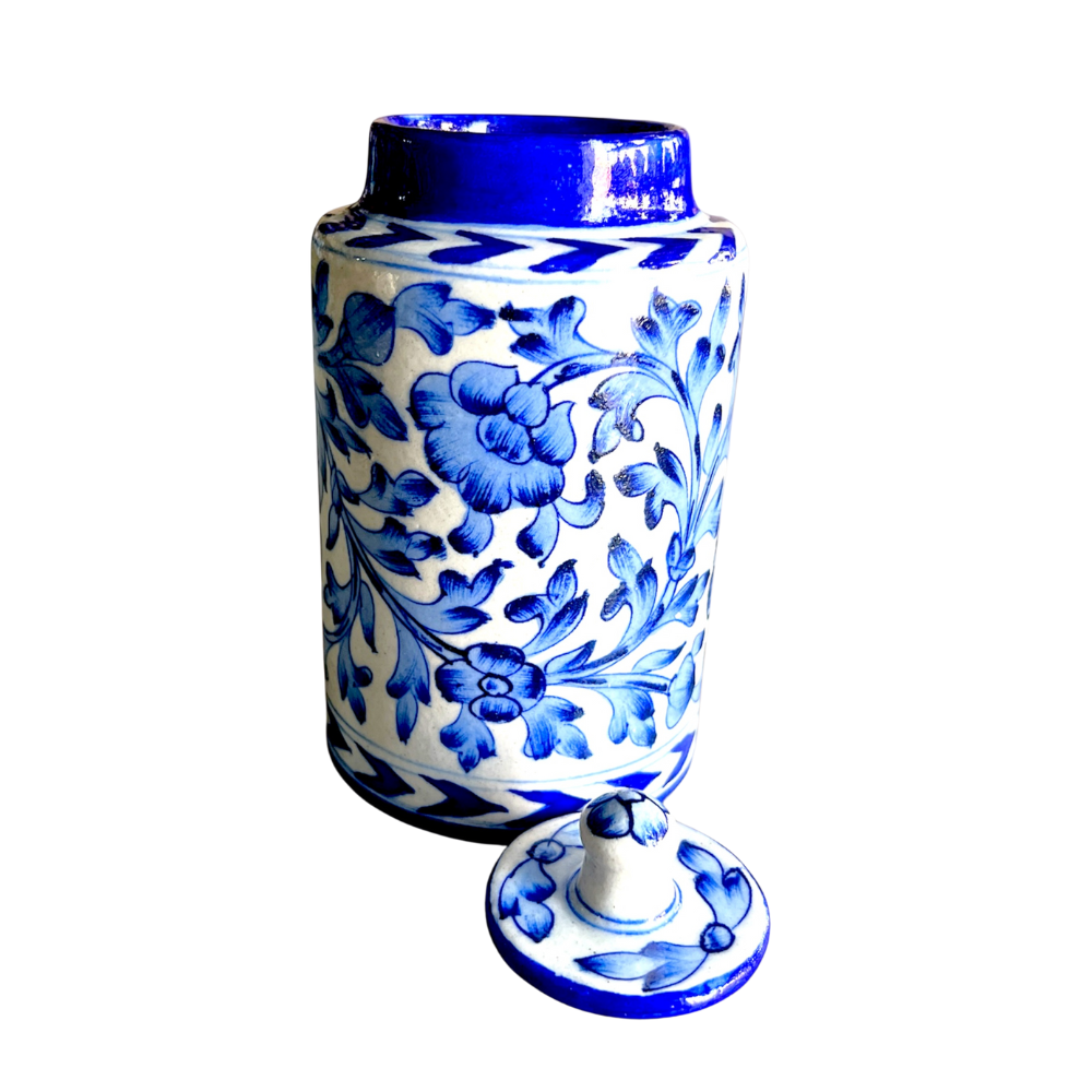 Jaipur Blue Pottery Jar 2