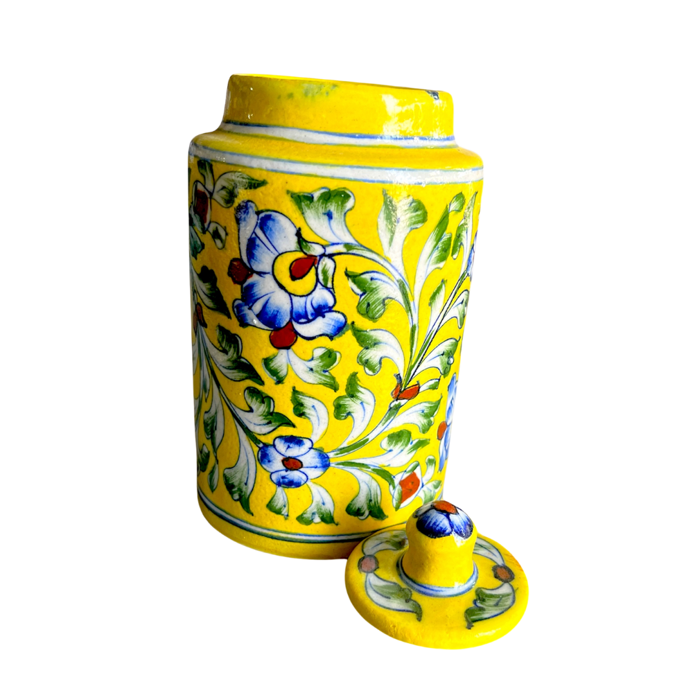 Jaipur Blue Pottery Jar 2