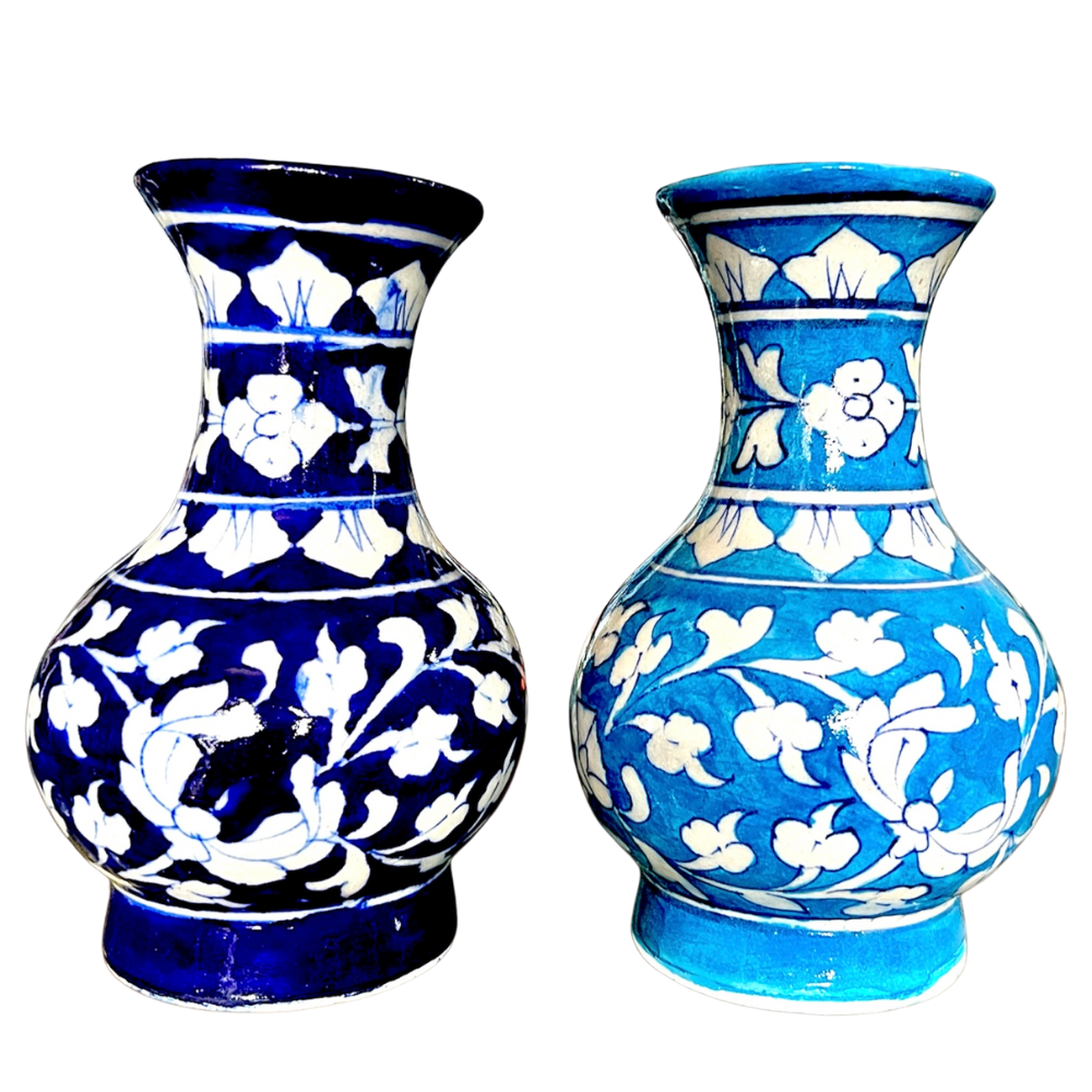 Jaipur Blue Pottery Suraie Vase