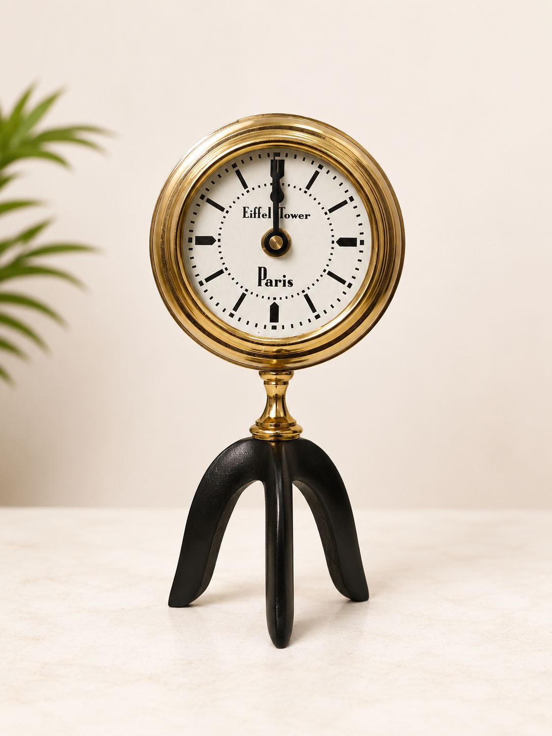Brass clock